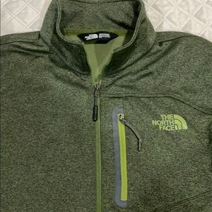 The North Face Men’s size small green zip jacket